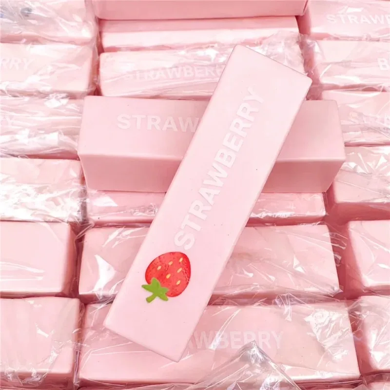 1‑5Pcs Soft Butter Stick Toy Stretchy Squishy Strawberry Squeeze Toy Safe TPR Fidget Toy Stress Relief Decompression Toy  Party