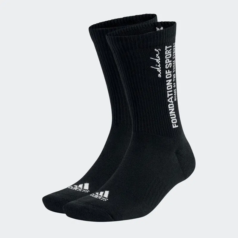 

Adidas Foundation Sport Socks, Elastic & Versatile For Athletic Performance and Everyday Comfort