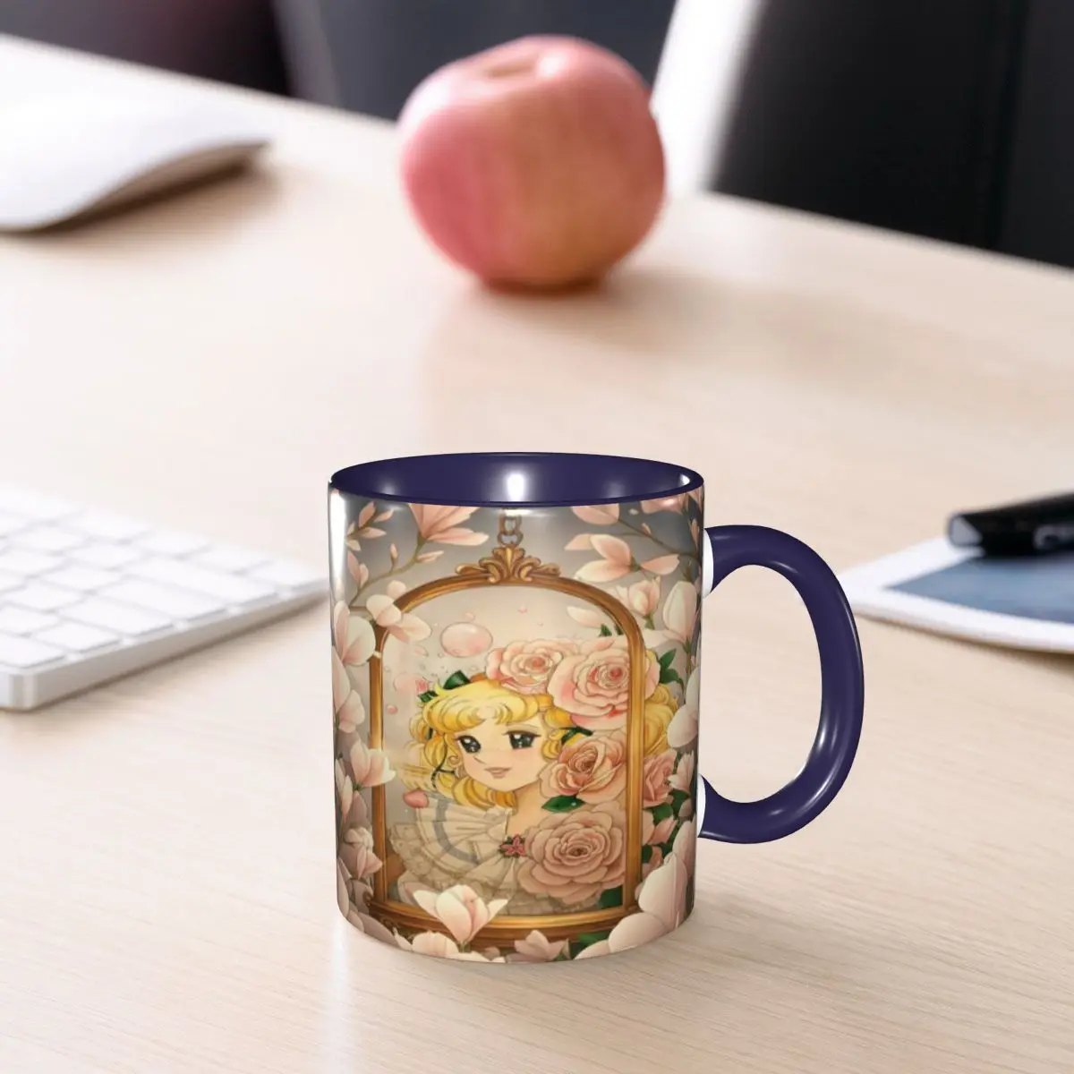 Candy Candy Anime Manga Mug Funny Ceramic Coffee Cups Tea Mugs Milk Cup Drinkware Gifts for Woman Man