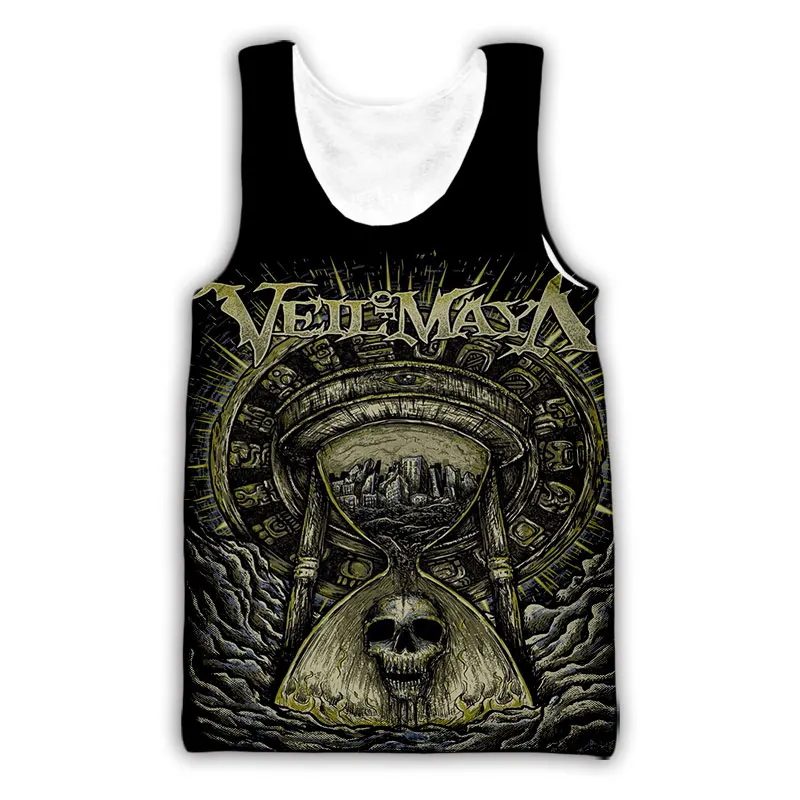 CAVVING 3D Printed  Veil Of Maya  Rock  Tank Tops Harajuku Vest  Summer Undershirt Shirts Streetwear for Men/women