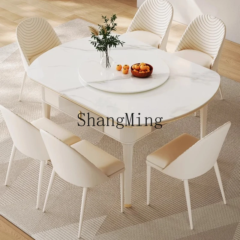 

FG Fully Automatic Mahjong Dining Table Home Dual-use Light Luxury Dining Table Integrated Table and Chair Set