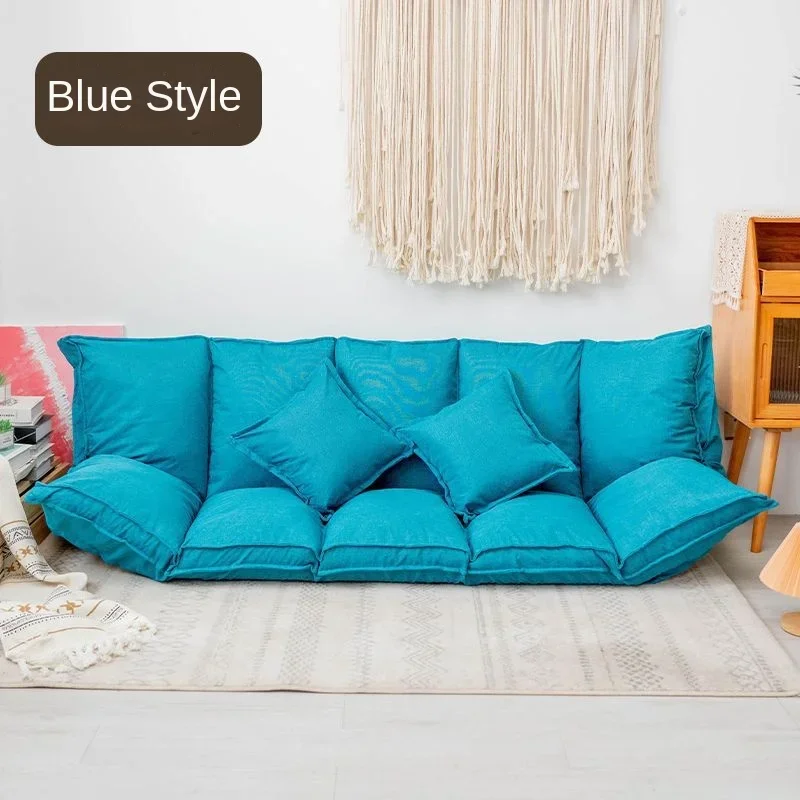 Lazy Sofa, Tatami Bed, Small-sized Bedroom, Single Person, Simple Floor Folding Sofa Bed, Living Room, Leisure Bed Furniture