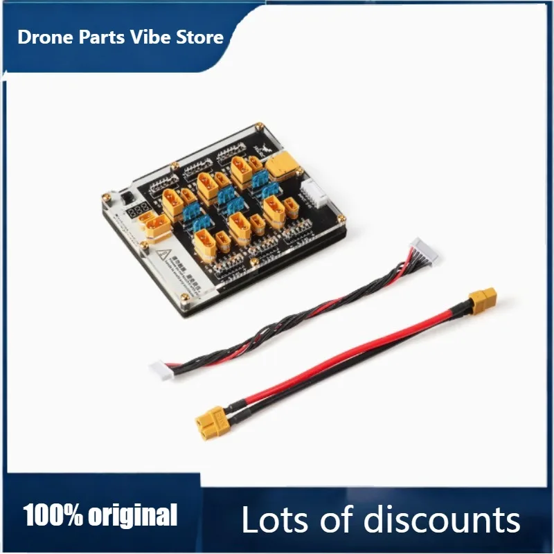 

FyHGLRC Thor Parallel Charging Board For FPV Drones With Short Circuit Protection 2 6S Discharge Function