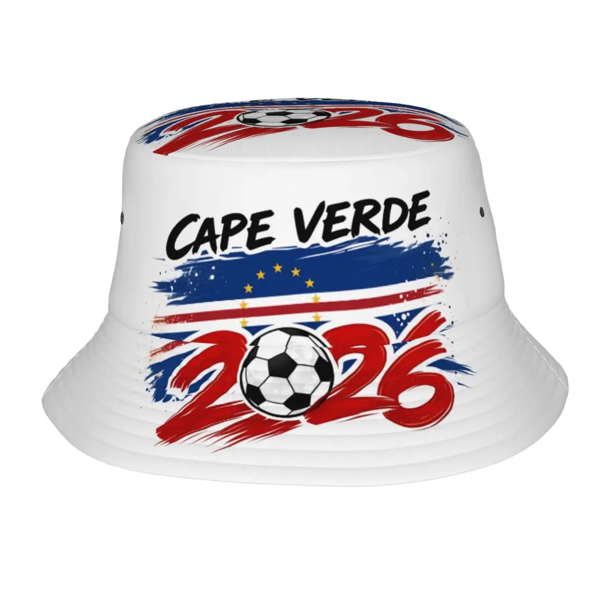 Cape Verde Bucket Hats Summer Beach Vacation Getaway Headwear Merch Football Soccer 2026 Fishing Cap for Camping Unisex Bob Hat