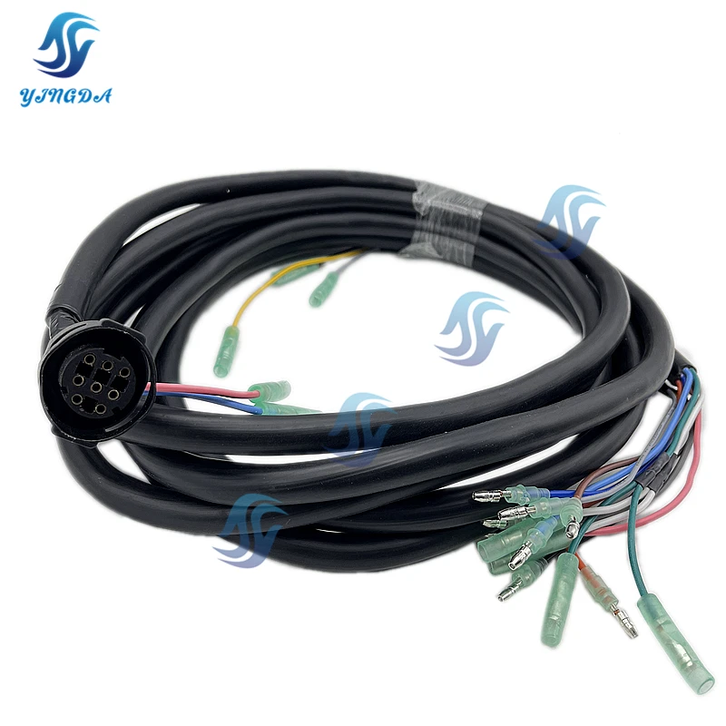 8+2 Pins Wire Harness Assy for Suzuki Outboard is used for 67200-99E56 Remote control assy Boat accessories