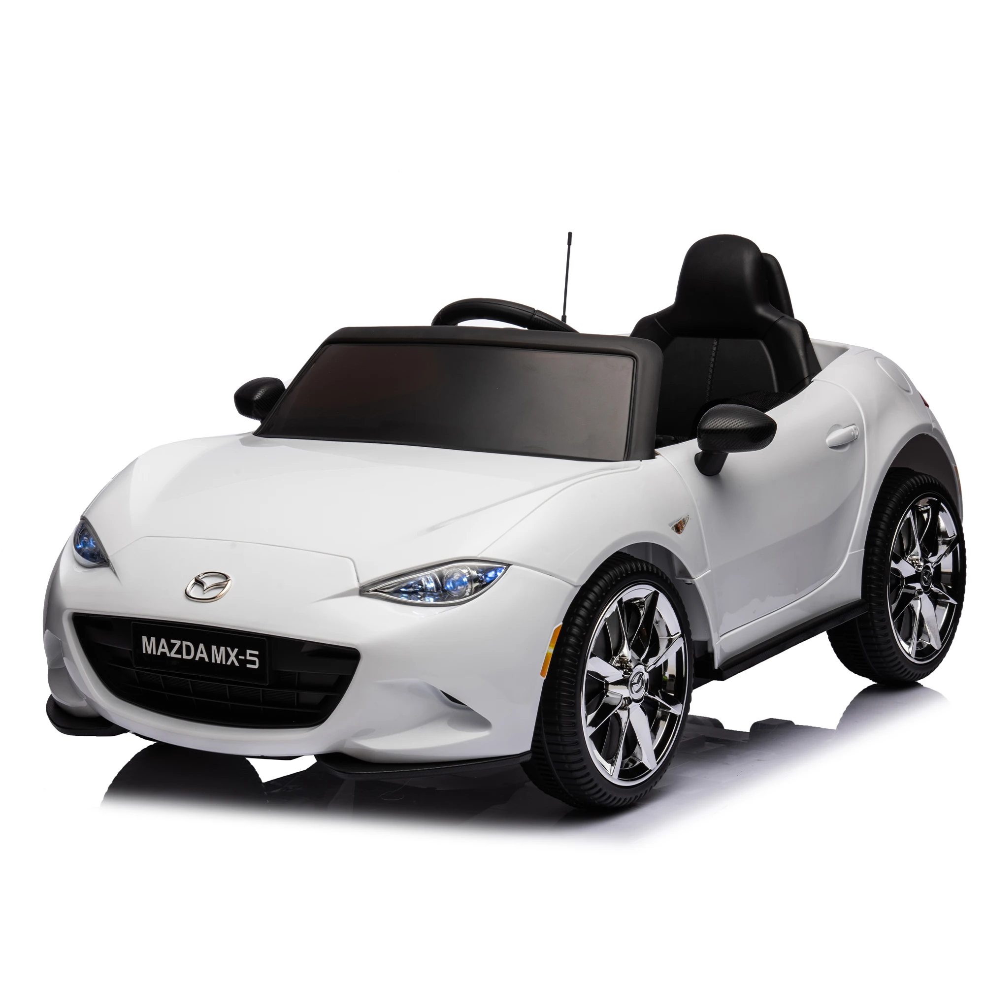 Gelicentieerde Mazda MX-5 Rf, 12V Kinderen Rijden Op Auto 2.4G W/Ouders Afstandsbediening, Elektrische Auto Voor Kinderen, Drie Snelheid Elektrische Auto