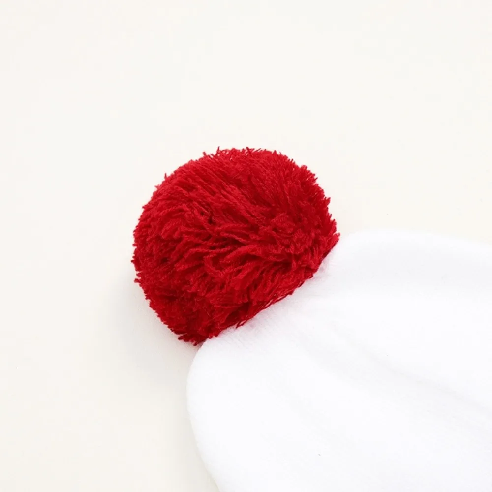 

New Color Matching Knitted Hat Warm Windproof Beanies Cap Casual Elasticity Pullover Cap Unisex