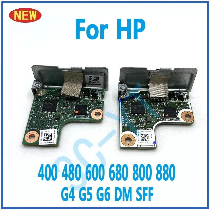 1PCS New Laptop VGA HDMI Type C Board For HP 400 600 800 G3 G4 G5 DM SFF 906318-002 906321-001 Connectors