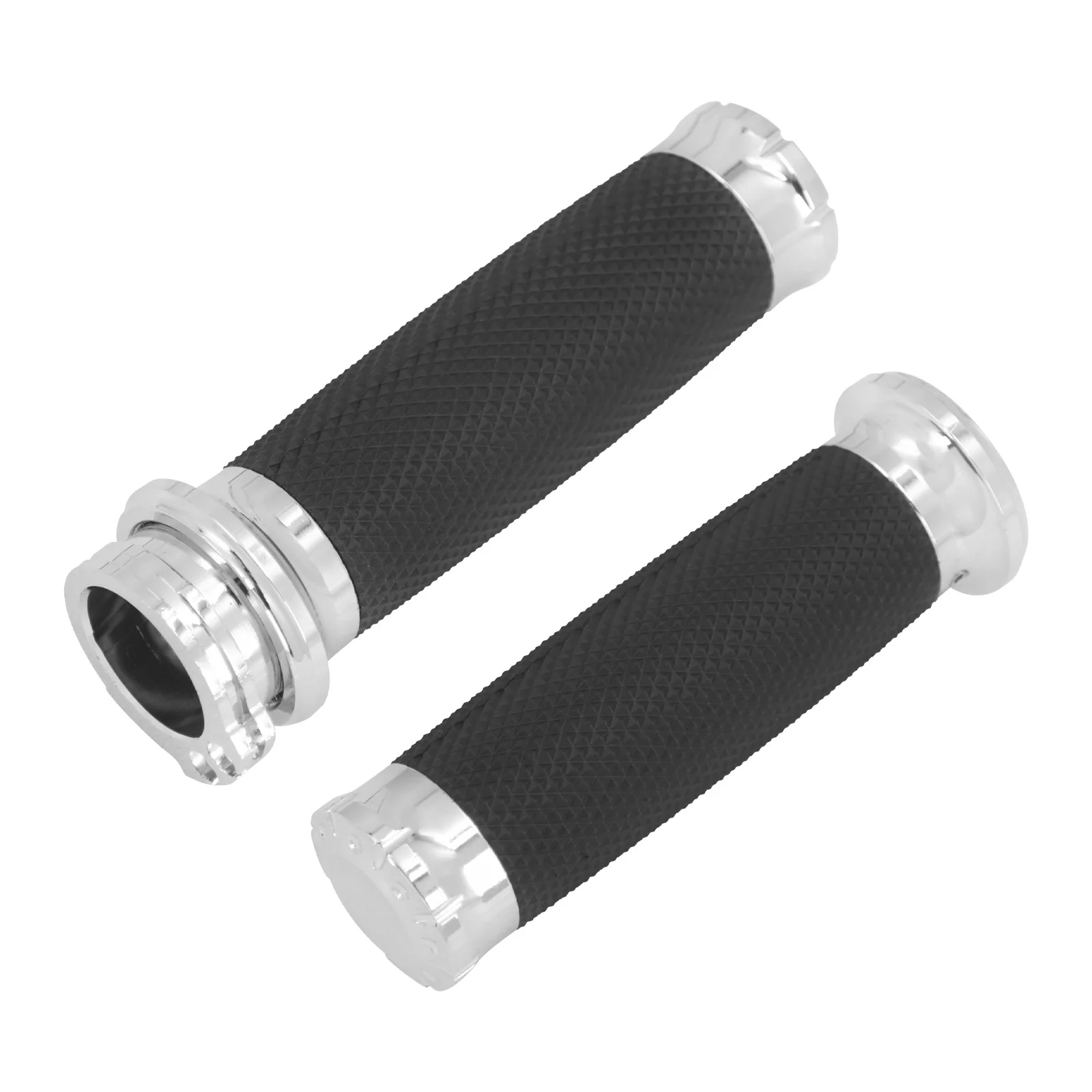 

Universal Motorcycle Modified Handlebar Grips for Harley Touring Road King Softail 883 - Rubber Hand Grip Accessories