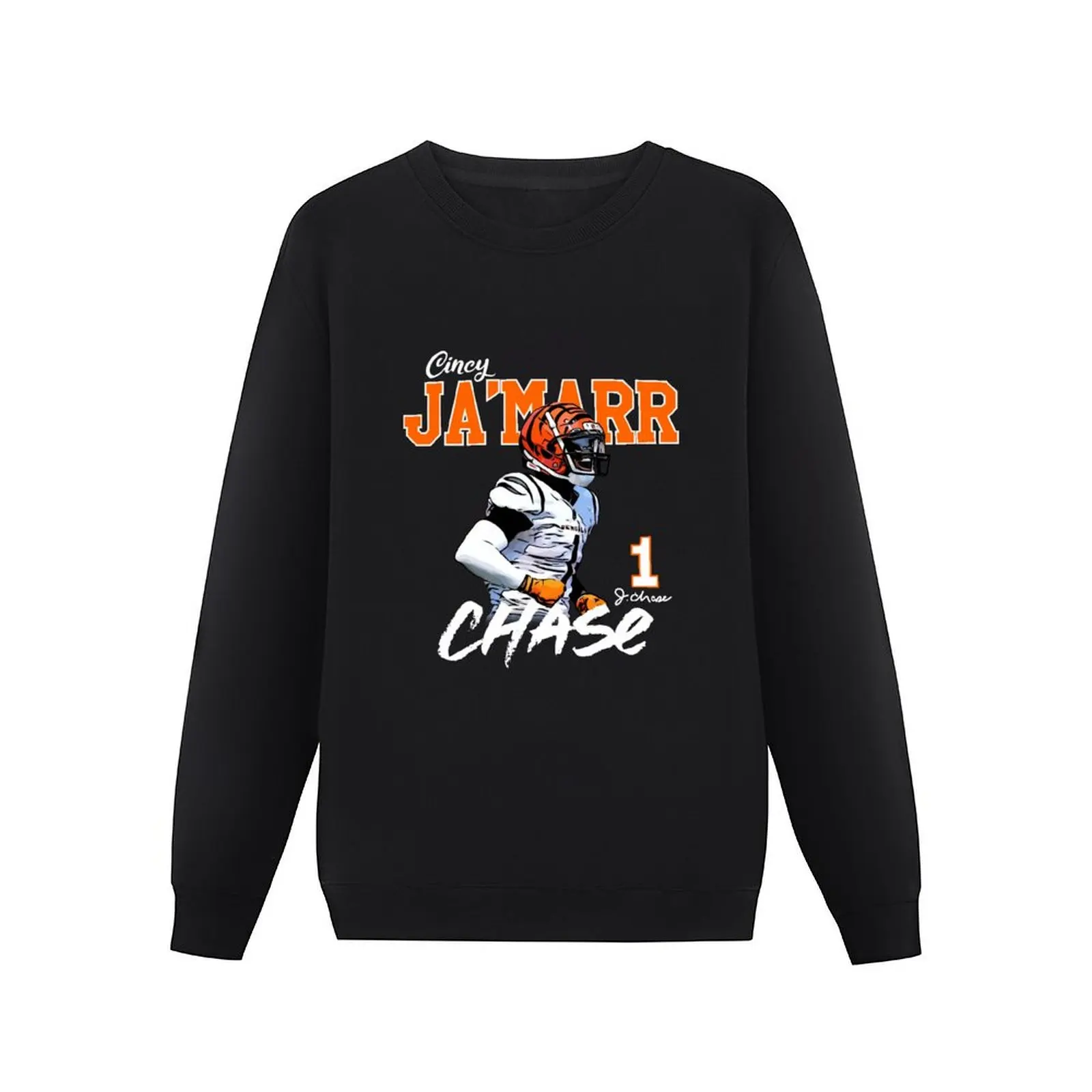 Ja'MARR CHASE Pullover Hoodie men clothes men's sweat-shirt japanese style men's sweat-shirt set hooded sweatshirt