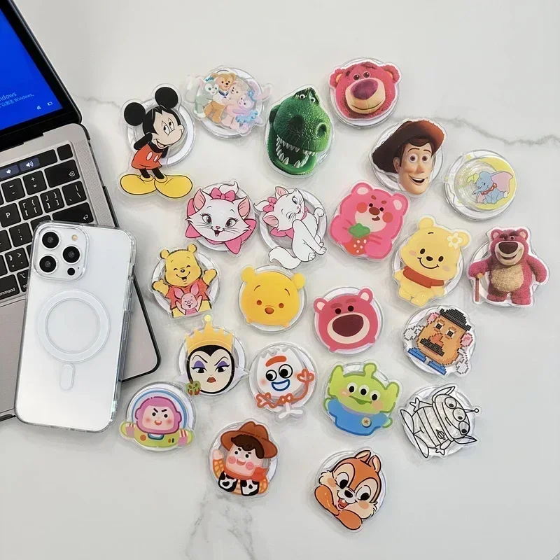 

Disney Toy Story Marie Cat Микки Маус для Magsafe Магнитная ручка для телефона Tok Стенд для iPhone Складной держатель для беспроводной зарядки