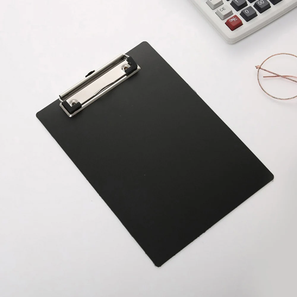 A5 Clipboards With Single Low Profile Clip Multi-function Clip Writing Pad Plastic File Folder Office School Stationery Supply