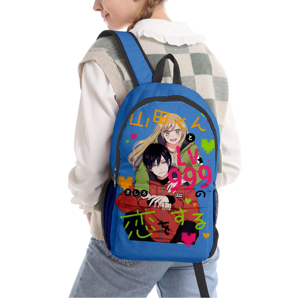 Loving Yamada at Lv999 Harajuku New Anime Backpack Adult Unisex Kids Bags Casual Daypack Bags Backpack Boy School Bag