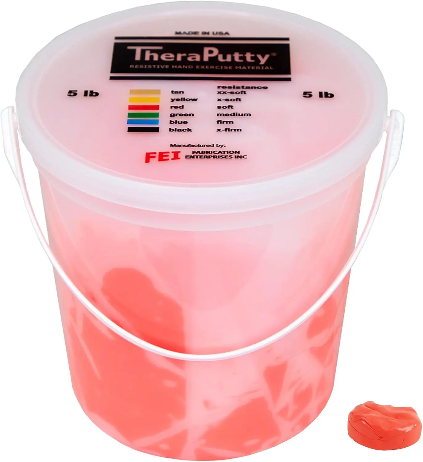 TheraPutty Scented Hand Exercise Putty for Rehabilitation, Hand Therapy, Occupational Therapy, Cherry Red Soft 5lb
