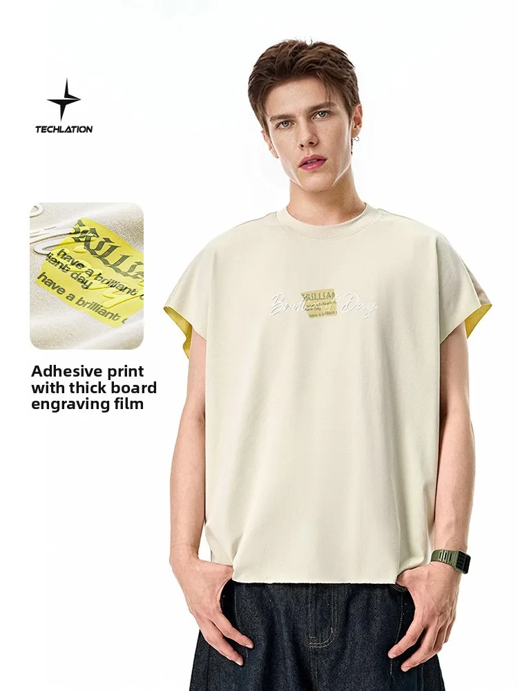 

Qui Dry Breathable Cool Feeling Six in One Boxy Svel T irt Мужской повседневный жилет для бега для фитнеса Весна Лето Спортивная одежда