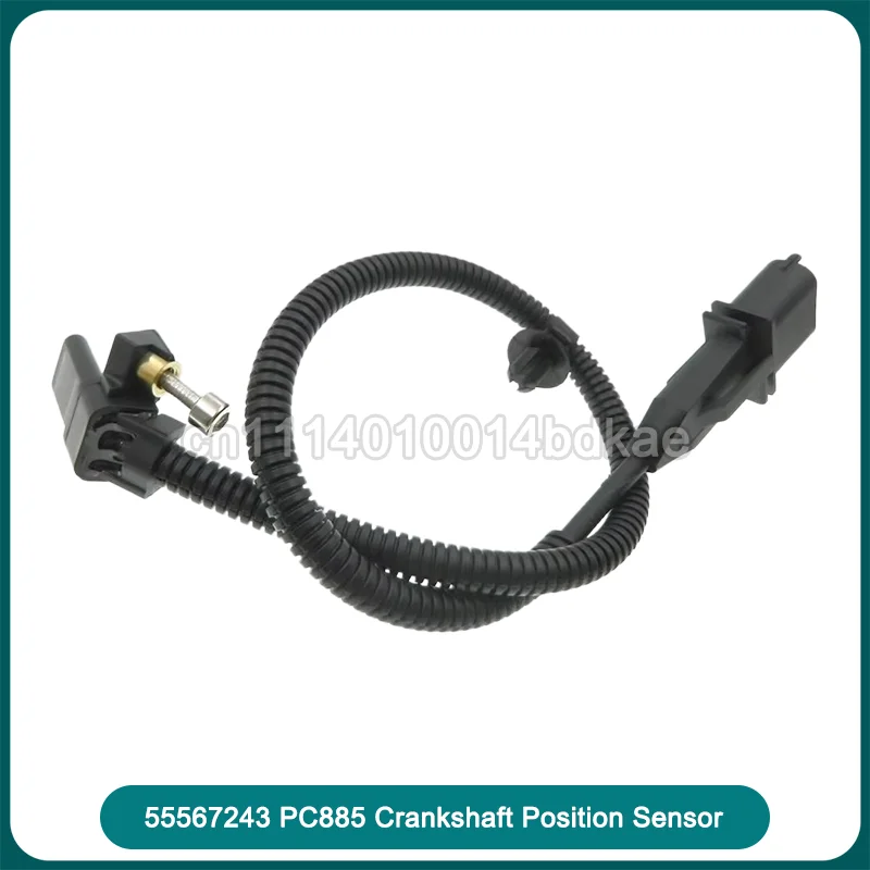 55567243 PC885 Crankshaft Position Sensor Engine Speed Signal Replacement for 1.4L 1.6L 1.8L 2.0L 2011-2016 Vehicle System Part