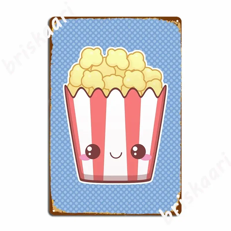 Popcorn! Metal Plaque Poster Wall Mural Kitchen Designing Plaques Tin Sign Posters