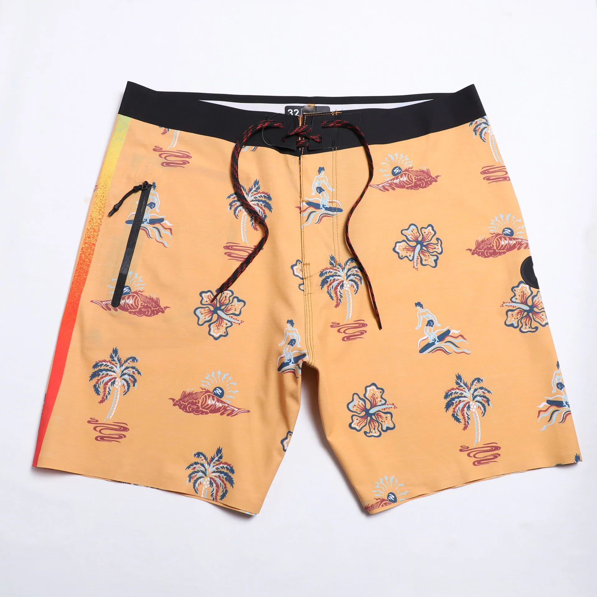 New Fashion Upgrade Brand Beach Shorts For Men Bermuda Shorts Waterproof Quick-drying Swimwear Casual Diving Surfing Boardshorts
