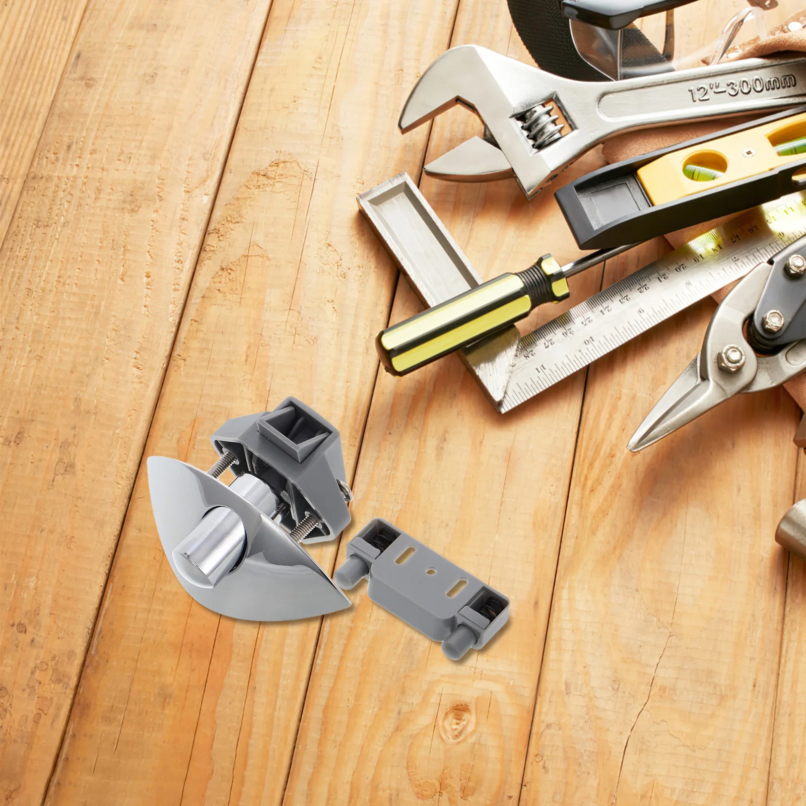 Premium Push Button Latch Lock For Rv Boat Camper Cabinet Door Keyless Durable Versatile Easy Install Discreet