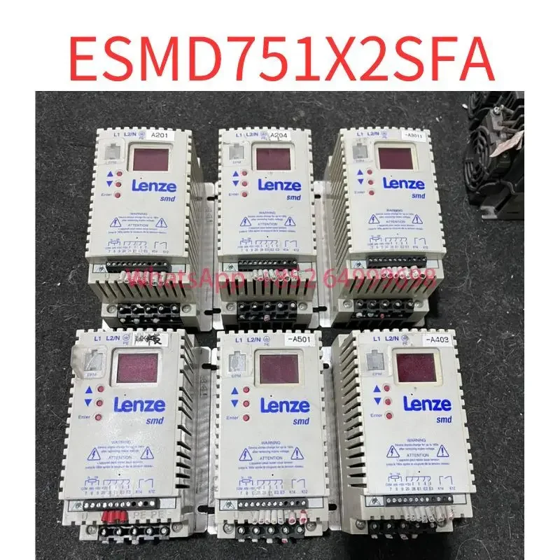 

Second-hand inverter ESMD751X2SFA 0.75KW 220V Test OK