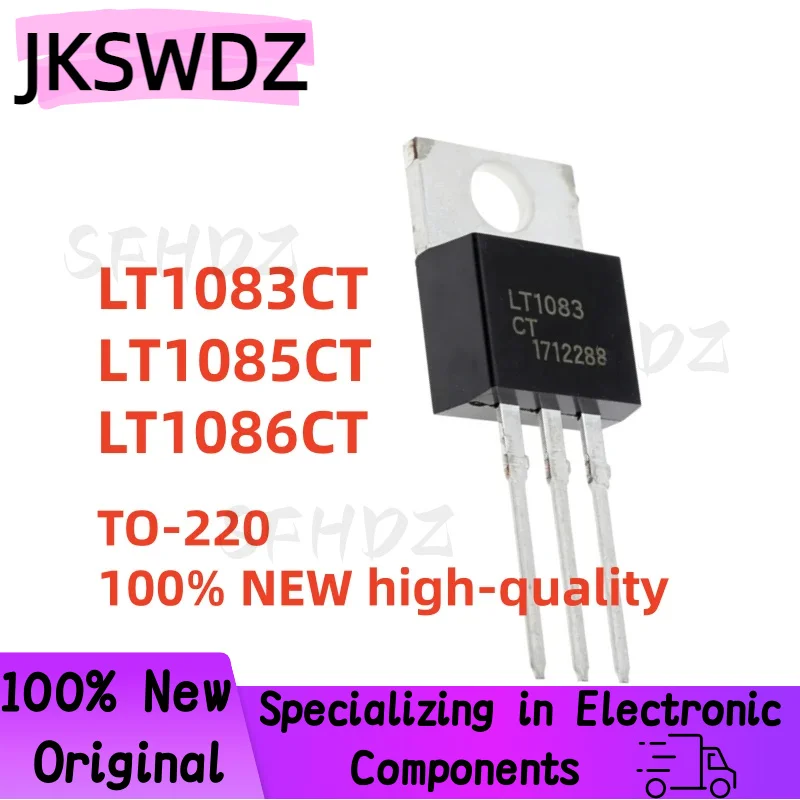 

10PCS 100% NEW high-quality LT1085CT LT1083CT LT1086CT LT1085 1085CT LT1083 1083CT LT1086 1086CT TO-220 Best Quality In Stock