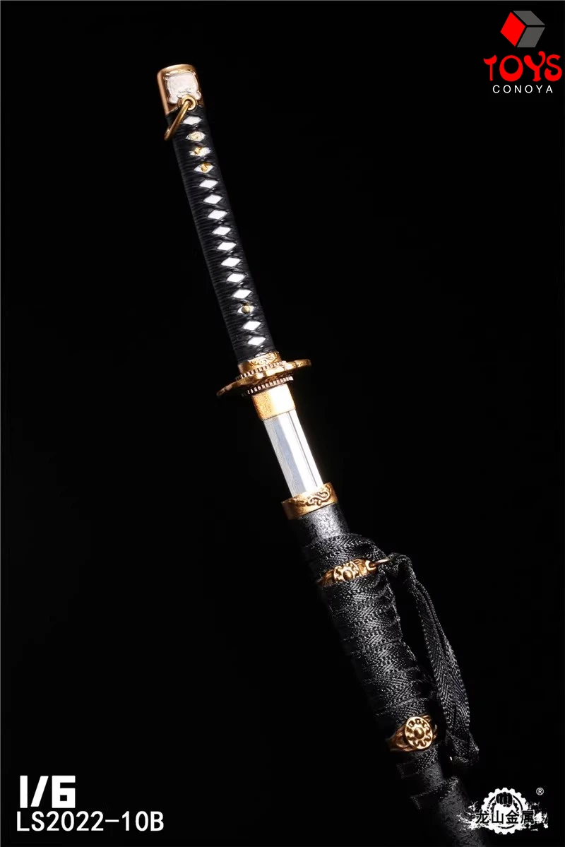 日本の武士の剣のナイフのおもちゃモデル、12インチの兵士のアクションフィギュア人形のシーンアクセサリー、本物のナイフではありません、LS2022-10、1/6スケール