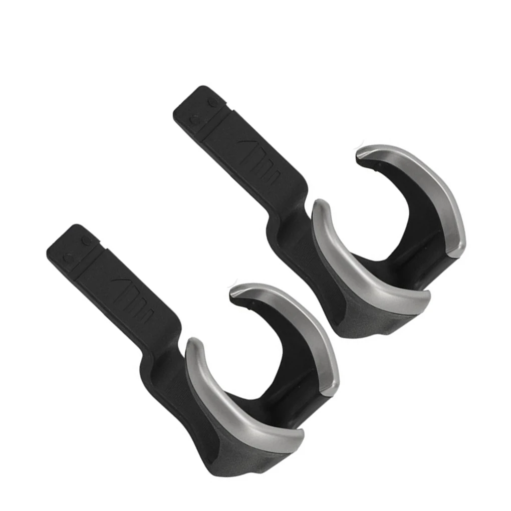 

Black ABS Car Front Dashboard Cup Holder Holder Trim Cup Holder Trim Water Cup Holder Cup Holder 2PCS