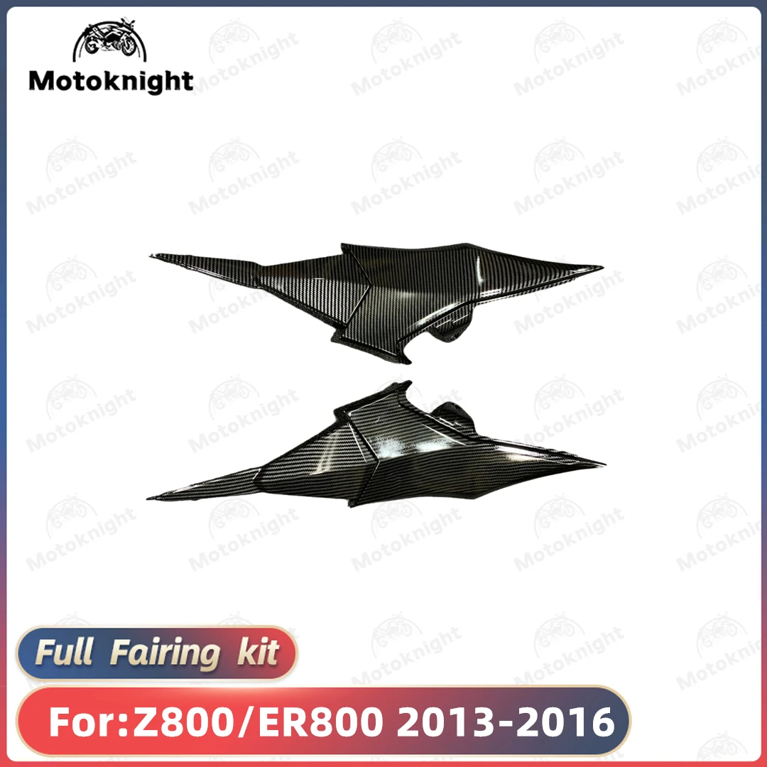 قالب حقن الدراجة النارية مجموعة هدايا كاملة مناسبة لـ Kawasaki Z800 Z 800 ER800 2013 2014 2015 2016 طلاء هيكل السيارة من ألياف الكربون #3