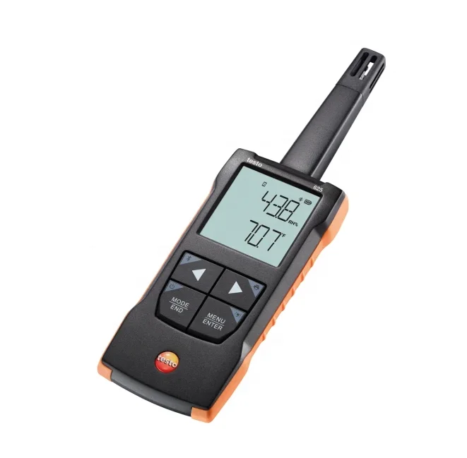 Original New Testo 625 Precision Temperature and Humidity Detector Laboratory Spot