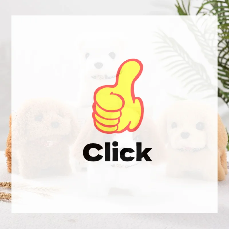 1 قطعة دمية جرو التفاعلية مع المقود الإلكترونية المشي والنباح أفخم لعبة الكلب للأطفال طفل الهدايا #1