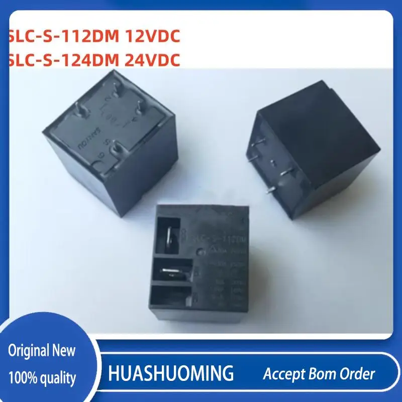 10Pcs/LOT   NEW  SLC-S-112DM 12VDC SLC-S-124DM  24VDC 4PINS 30A