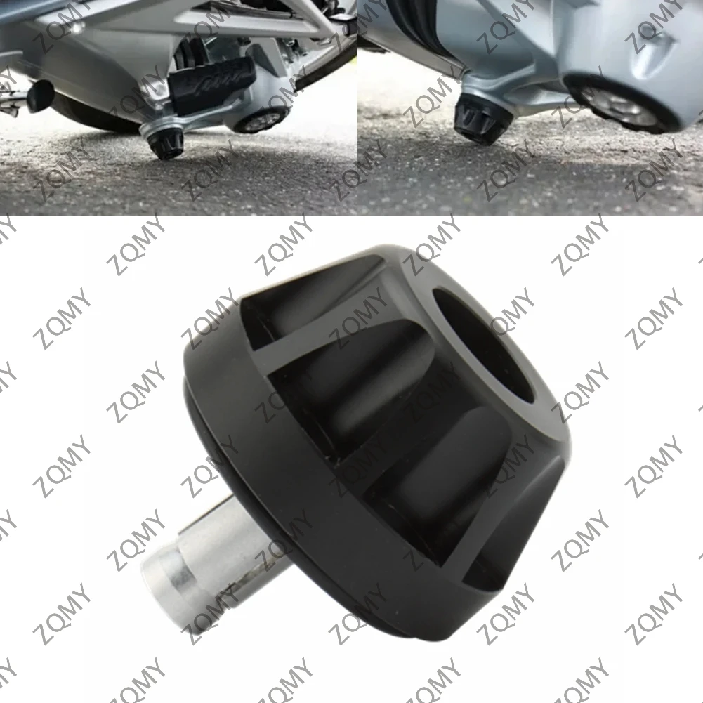 1Pcs Motorbike Rear Wheel Axle Crash Frame Slider for BMW R1250 GS HP LC R 1250GS Adv 2019 2020 Black