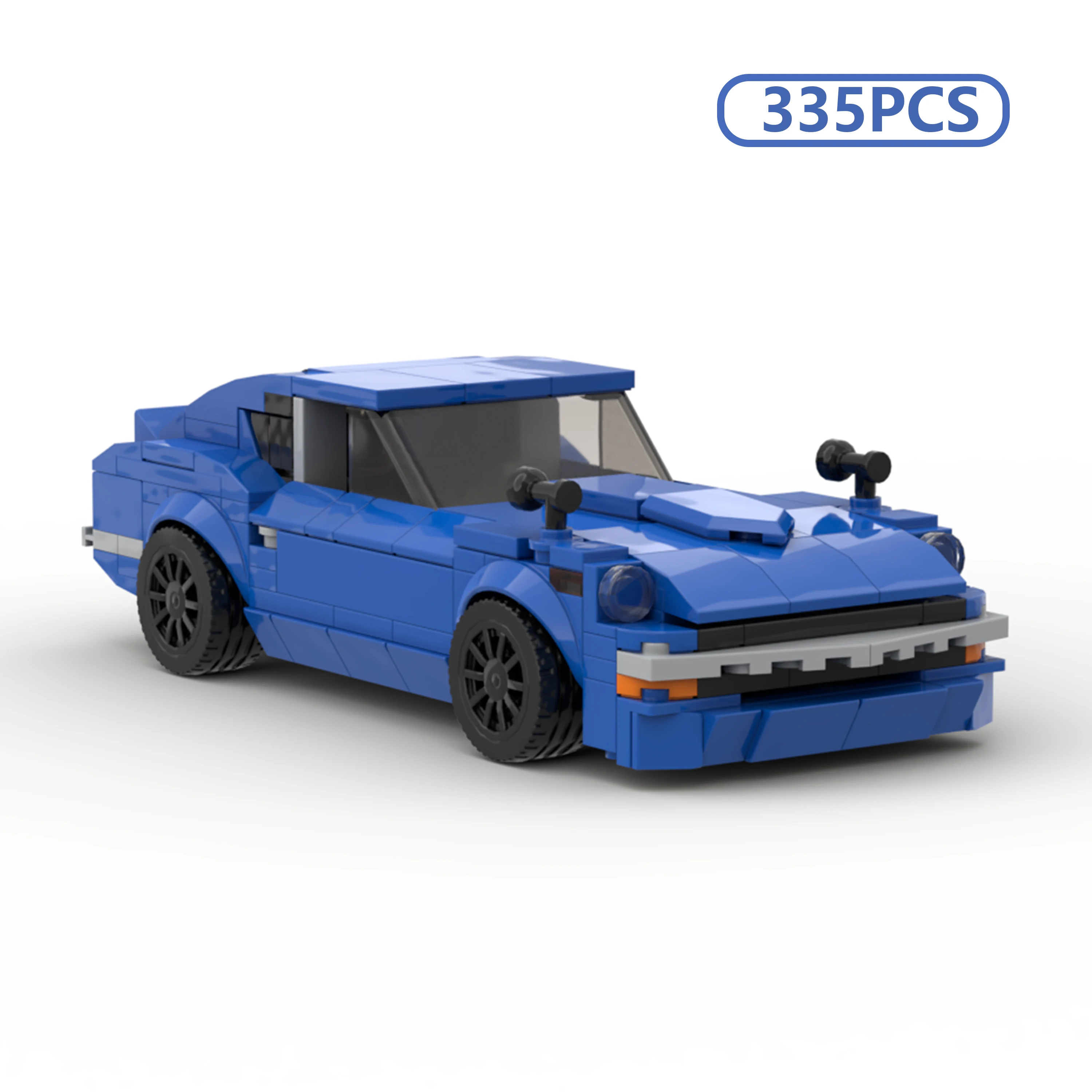 

MOC Fairlady 240Z Sports Car Building Blocks 8-Stud Speed Series JDM Devil Model Kit for Adults Collection