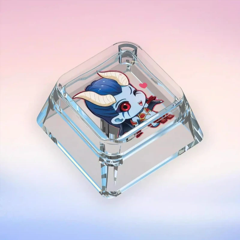 أغطية مفاتيح DOTA2 للوحة المفاتيح الميكانيكية, أنيمي, مخصص, مفجر, الحرفي, نقطة لطيف, شفاف, أصلي, الألعاب #4