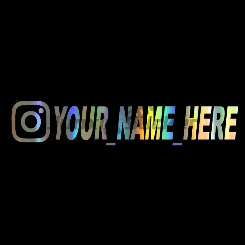 Fashion Vinyl Car Stickers Motorcycle Decals for Instagram Facebook Pinterest YouTube PVC Coche Pegatinas