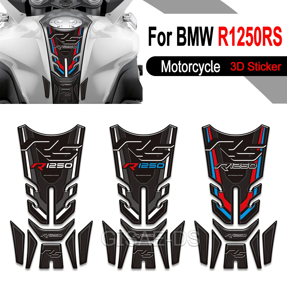 

For BMW R1250RS R 1250 RS R1250 Accessories Motorcycle Tank Pad Gas Fuel Oil Protection Decals Fairing Front Fender Stickers