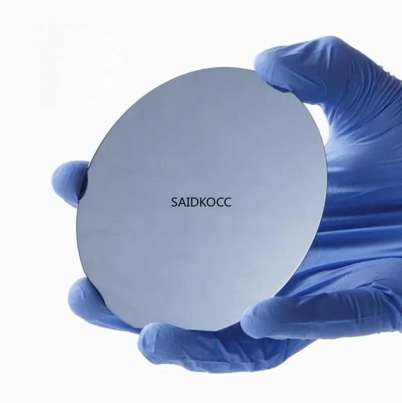 SAIDKOCC 2/3/4/6/8-inch P-Type Prime Quality Single Sided Polished Silicon Wafer Si Orientation-100/110/111 Scientific Research