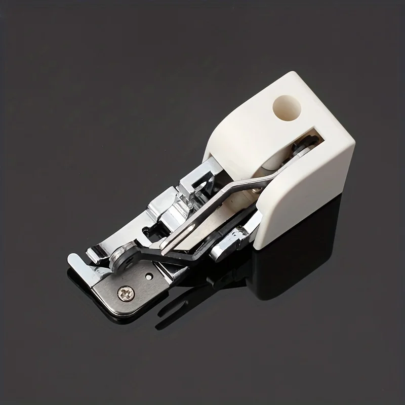 Durable Easy-Glide Side Cutter Overlock Presser Foot for Low Shank Sewing Machines - Perfect for Singer & More view 4