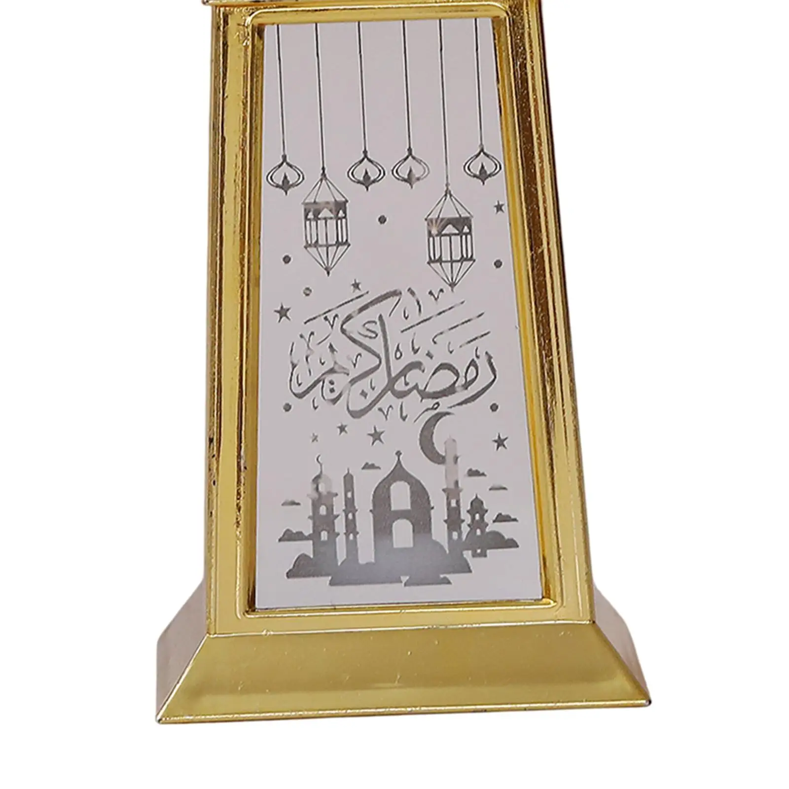 رمضان فانوس ضوء عطلة ديكور القمر نمط مسلم الجدول مصباح للهدايا