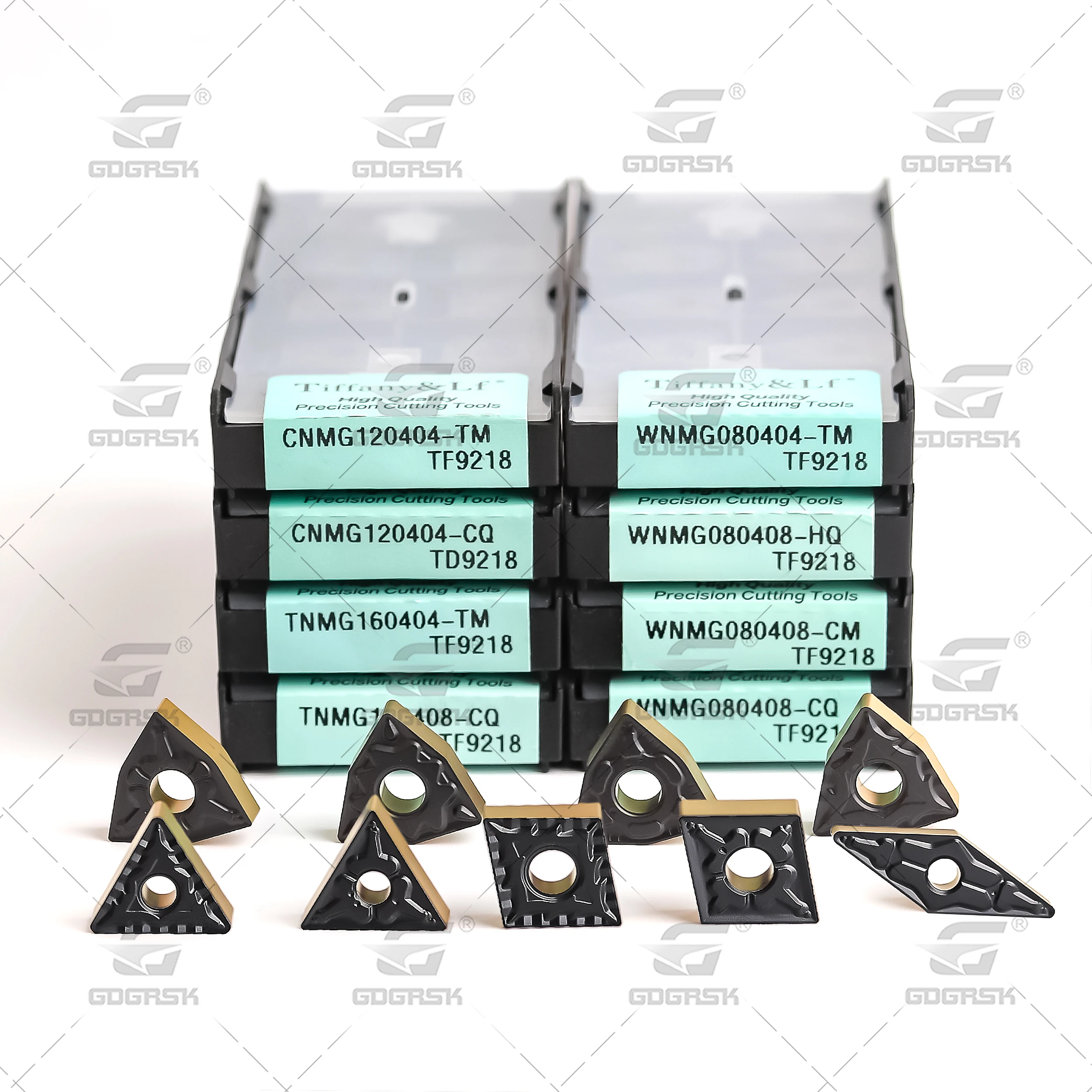 DESKAR CNC Lathe Tools TNMG160404 CNMG120408 WNMG080404 160404 TM CQ CM HQ Carbide Turning Insters Used For Stainless Steel