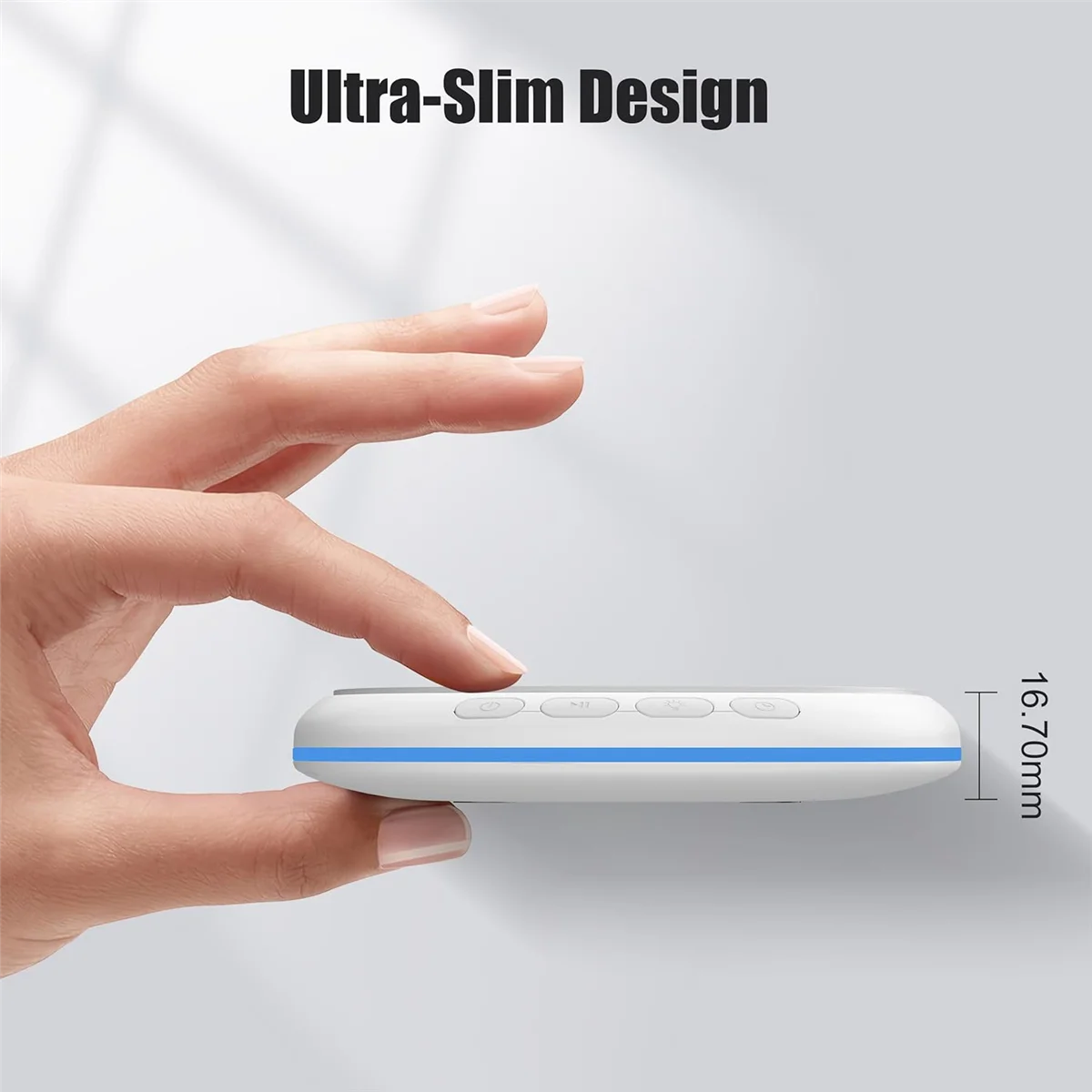 N35R_DU Mouse Mover Undetectable with Timer, Silent Mouse Jiggler, White