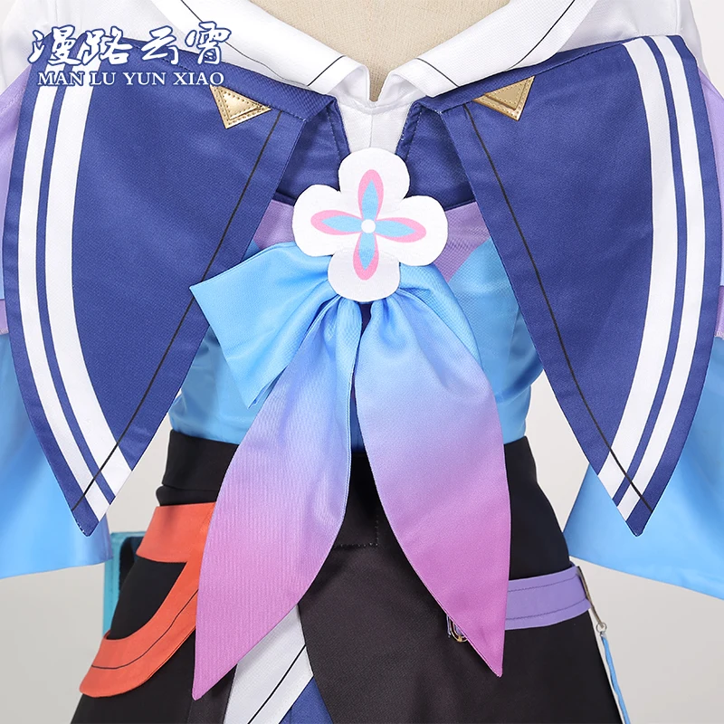 Maart 7th Cosplay Kostuum Game Honkai Ster Rail Cosplay Leuke Rok Uniform Outfits Halloween Party Carnaval Kostuum