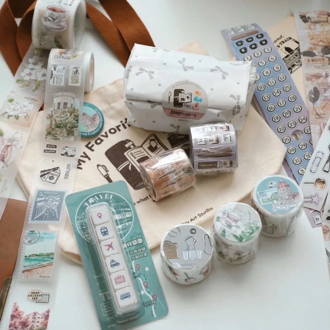 

XiQiYu Studio Vol.10 винтажная дорожная лента Васи для домашних животных, планировщик штампов, сделай сам, изготовление карточек, план для скрапбукинга, декоративная наклейка