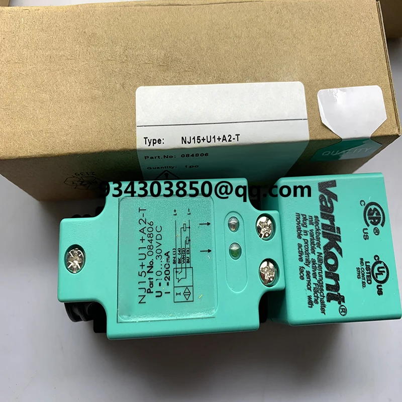 NJ15 + U4 + W Interruptor De Proximidade, Um Ano De Garantia, Novo