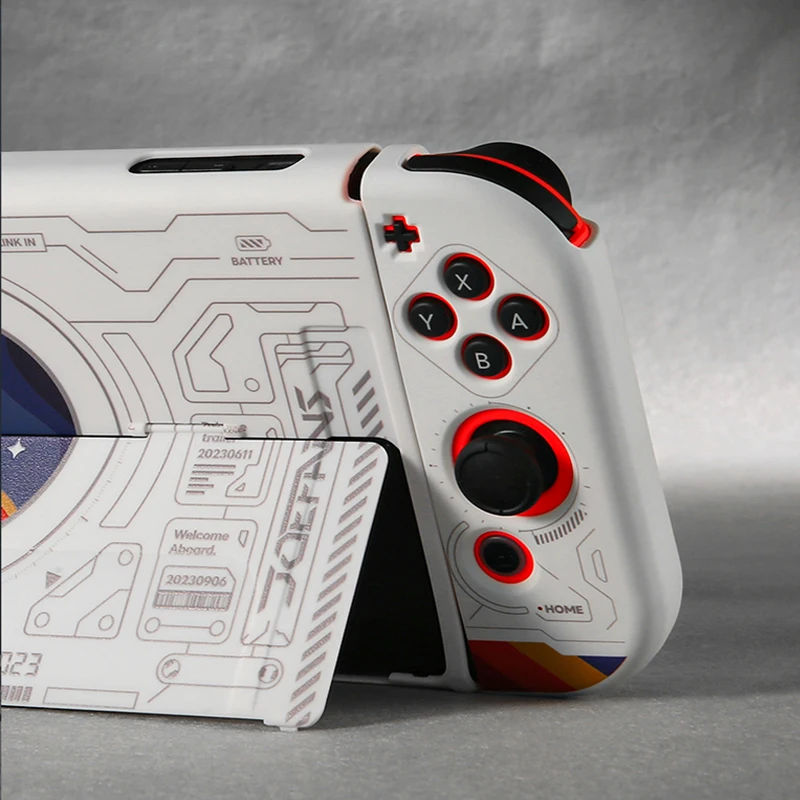2023 NEW For Starry Sky Hard TV Dock Cover Shell for Nintendo Switch /Switch Oled Joy-Con Controller Full Protector Case