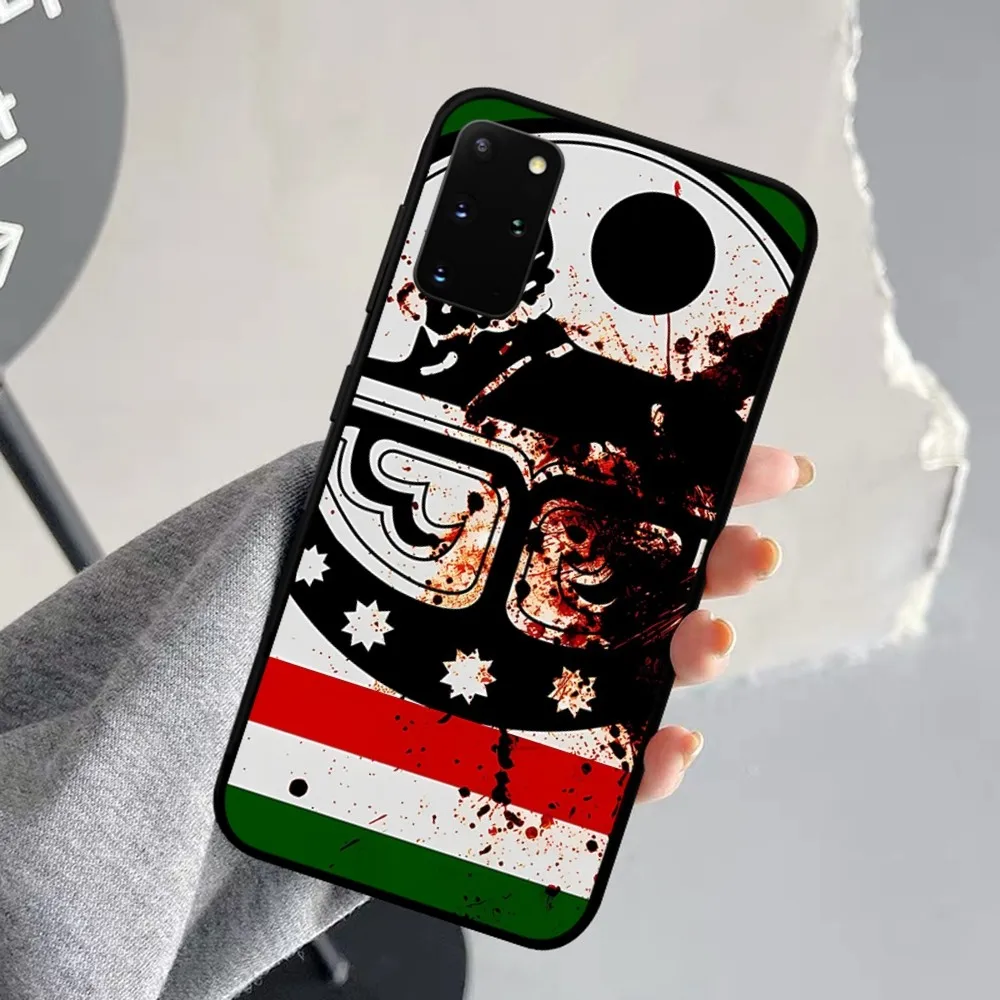 Chechen National Flag Phone Case For Samsung S 9 10 20 21 22 23 30 23plus Lite Ultra FE S10lite Fundas