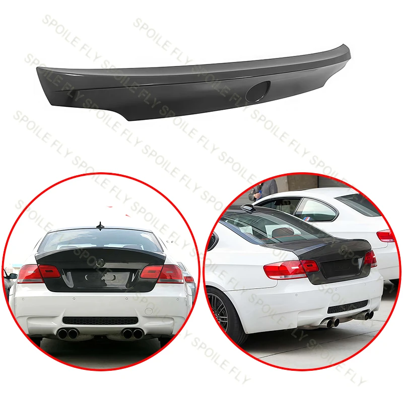 

For BMW 3 Series E92 Coupe 320i 325i 330i 335i 2007-2013 Hight Quality ABS CLS Style Car Rear Wing Spoiler Glossy Black
