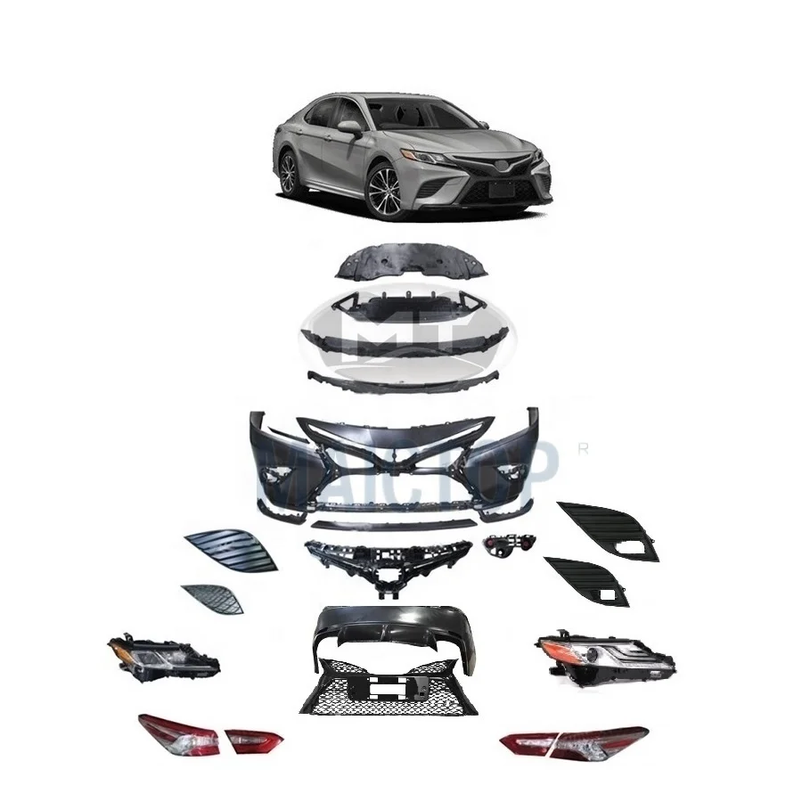 

MAICTOP Auto Body Parts Front & Rear Bumper Bodykit for 2018 USA Camry SE XSE Sports Car Accessories