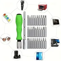 32-in-1 Precision Screwdriver Set – Mini Magnetic Tool Kit with Adjustable Extension Rod for Phone, iPad & Camera Repairs