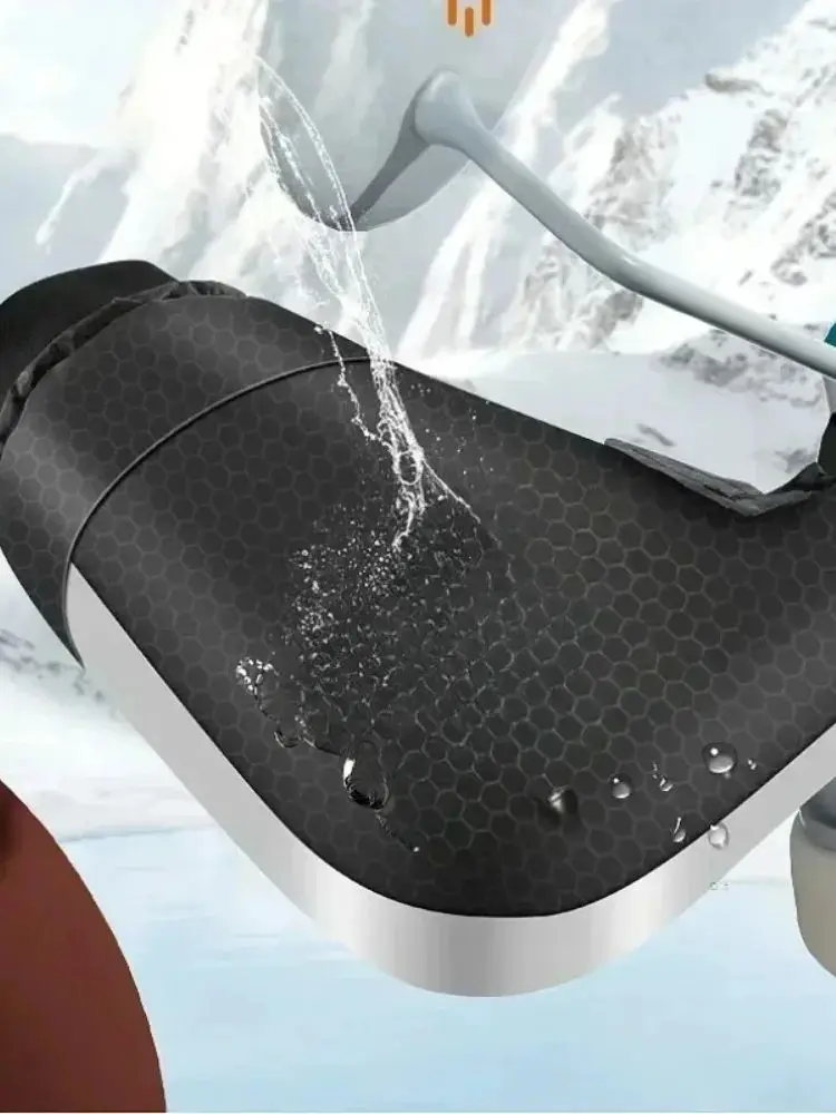 AliExpress NONE 1 Pair Motorcycle Handlebar Muffs Winter cycling gloves Waterproof Handle bar Mitts Snowmobile E-Bike Motorbike Thermal Gloves